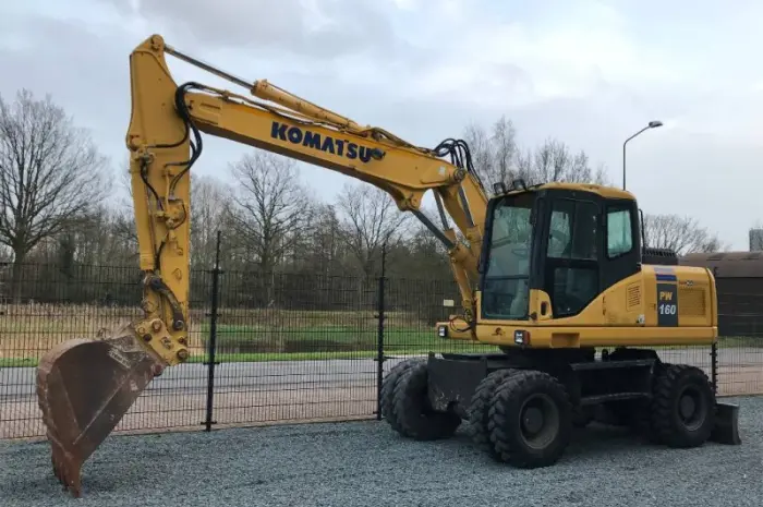 Колесный экскаватор Komatsu PW 160-7- фото № 8