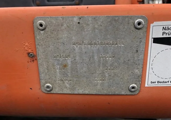 Колесный экскаватор Doosan DX160W- фото № 3