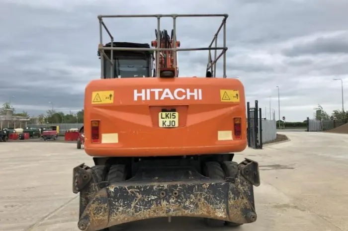 Колесный экскаватор Hitachi ZX 140 W-3. Колесный экскаватор б/у- фото № 3