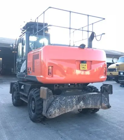 Колесный экскаватор Hitachi ZX170W-5B- фото № 4