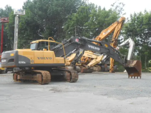 Гусеничный экскаватор Volvo EC 210 CNL- фото № 6
