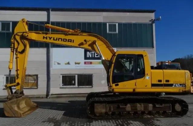 Гусеничный экскаватор Hyundai R210LC-7- фото № 1