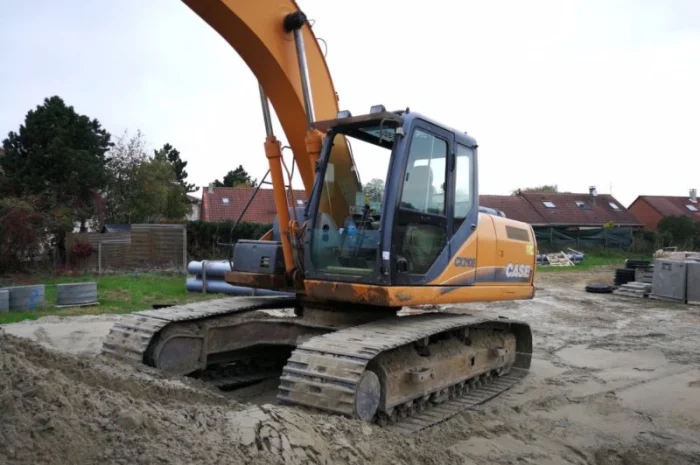 Гусеничный экскаватор Case CX210B- фото № 13