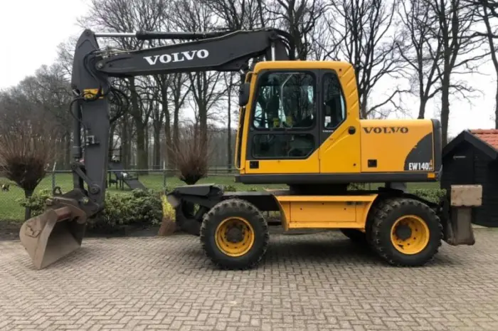 Колесный экскаватор Volvo EW140B- фото № 5