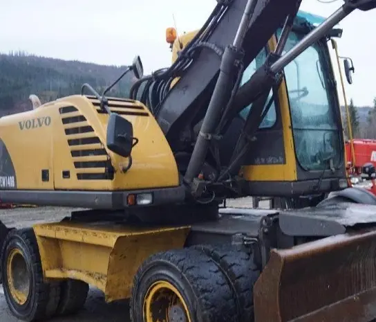 Колесный экскаватор Volvo EW140B в Украине- фото № 17