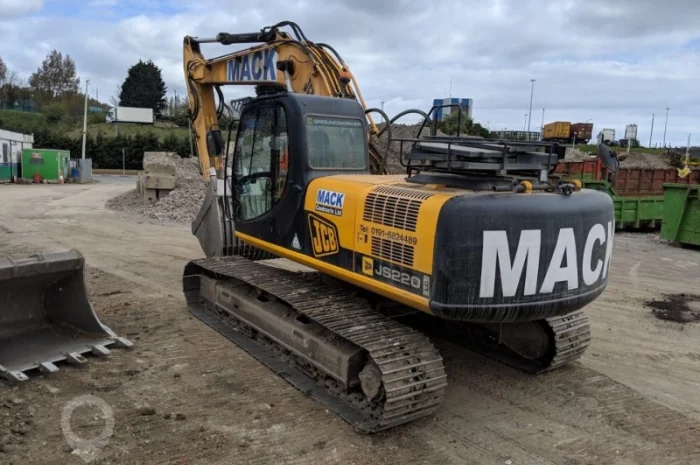 Гусеничный экскаватор JCB JS220 LC. Строительная техника б/у- фото № 4