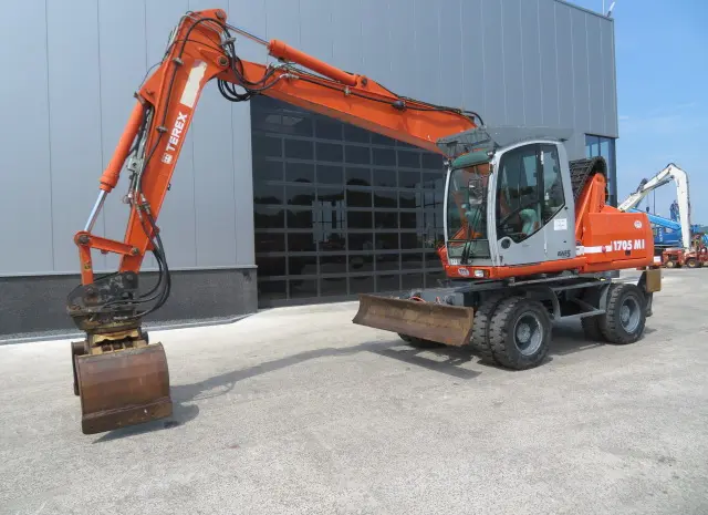 Колесный экскаватор Atlas Terex 1705MI- фото № 6