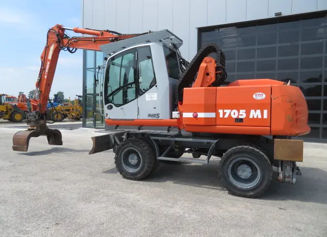 Колесный экскаватор Atlas Terex 1705MI- фото № 13
