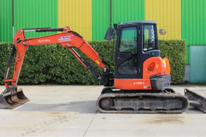 Мини-экскаватор Kubota U 48-4. Мини-экскаватор б/у- фото № 1