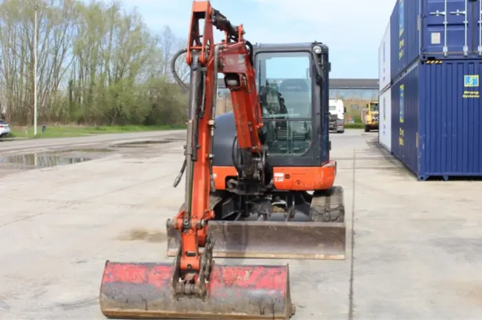 Мини-экскаватор Kubota U 48-4. Мини-экскаватор б/у- фото № 4