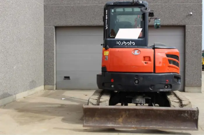 Мини-экскаватор Kubota U 48-4. Строительная техника б/у- фото № 3