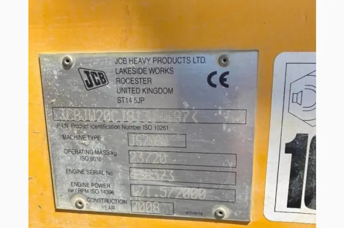 Колесный экскаватор JCB JS 200 W в наличии в Киеве- фото № 11