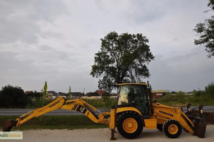 Экскаватор-погрузчик Komatsu WB93R-5 2007 года- фото № 2