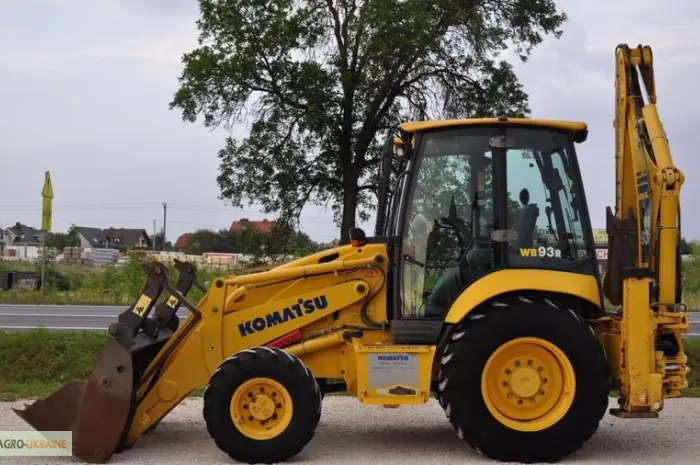 Экскаватор-погрузчик Komatsu WB93R-5 2007 года- фото № 5