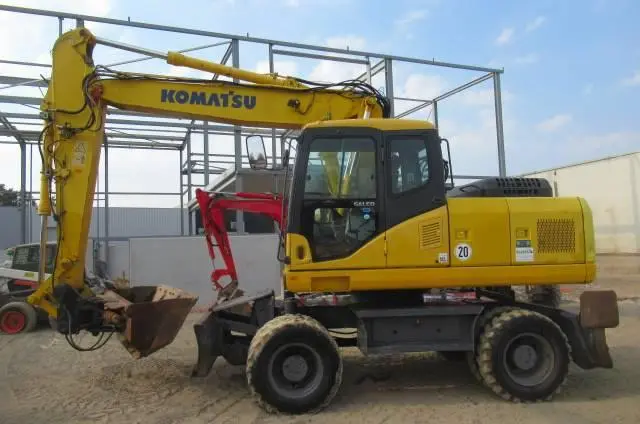 Колёсный экскаватор KOMATSU PW 180-7EO 2007 года- фото № 2