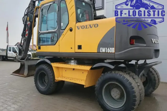 Колёсный экскаватор Volvo EW 160B 2006 года- фото № 2