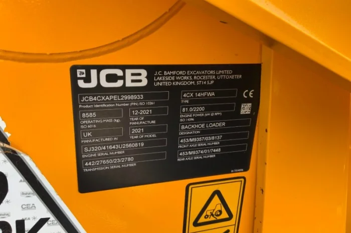 JCB 4CX Site Master 2021 р- фото № 9