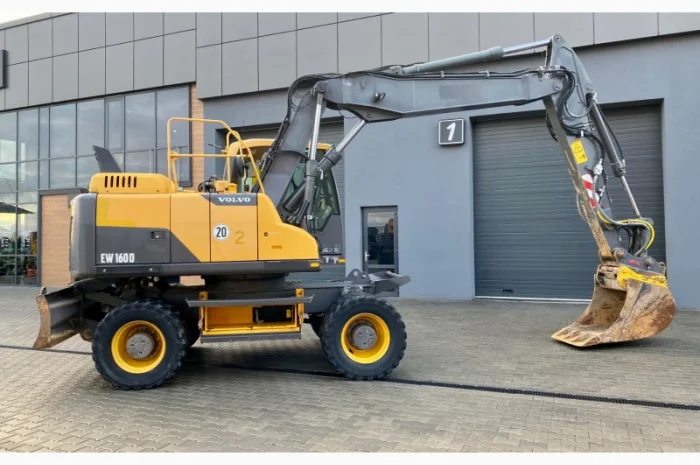 Повноповоротний колісний екскаватор Volvo EW 160D - 2013 рік- фото № 10