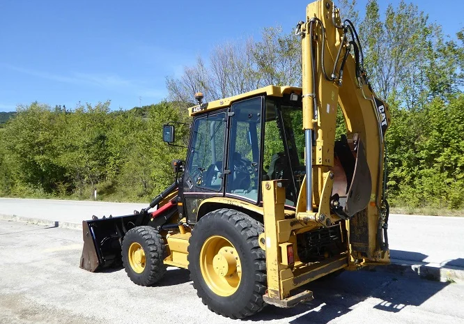Экскаватор-погрузчик Caterpillar 442 D- фото № 18