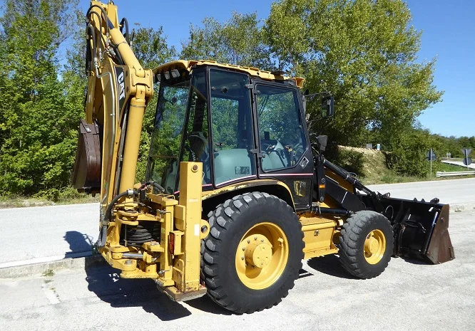 Экскаватор-погрузчик Caterpillar 442 D- фото № 16
