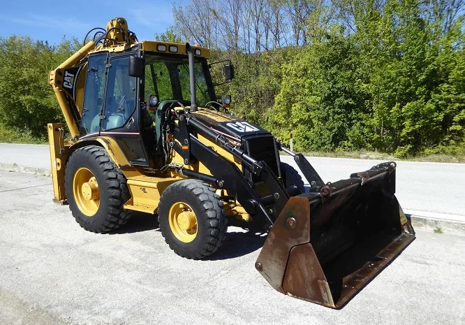 Экскаватор-погрузчик Caterpillar 442 D- фото № 14
