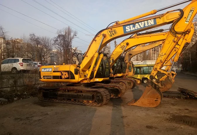 Гусеничный экскаватор JCB JS220 LC. Киев- фото № 1