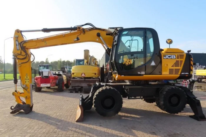 Колесный экскаватор JCB JS 145 W- фото № 1