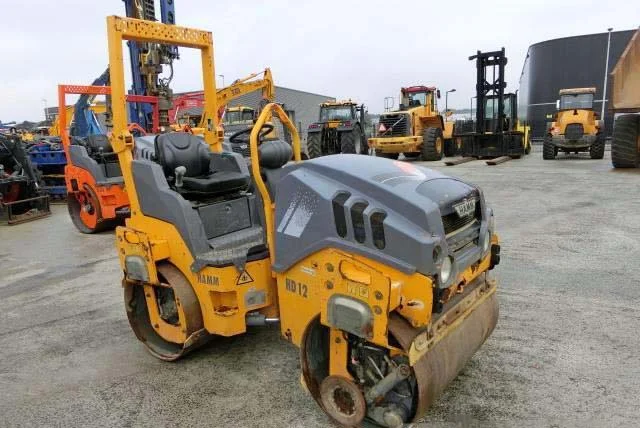 Тандемный каток Hamm HD 12 VV. Тандемный каток Hamm- фото № 5