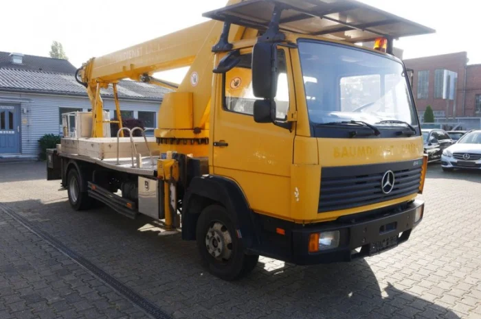 Автовишка Mercedes-Benz 814 Wumag WT260 26м- фото № 1