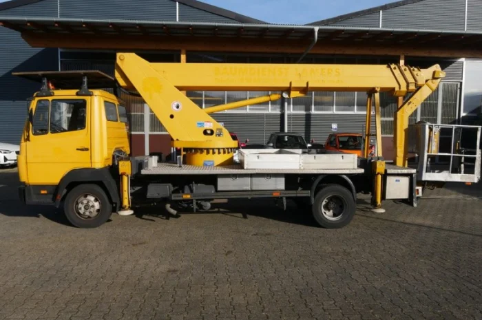 Автовишка Mercedes-Benz 814 Wumag WT260 26м- фото № 8