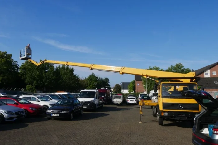 Автовишка Mercedes-Benz 814 Wumag WT260 26м- фото № 13