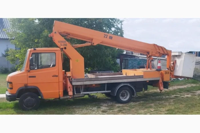 Автовишка Mercedes-Benz 609 вишка Ruthmann TL200 робоча висота 22м- фото № 2