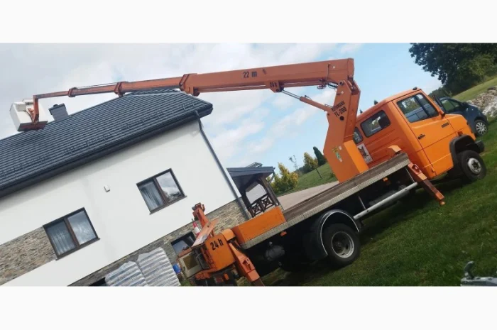 Автовишка Mercedes-Benz 609 вишка Ruthmann TL200 робоча висота 22м- фото № 3