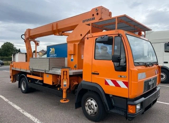 Автовишка MAN 8.163 Ruthmann T225 22, 5м- фото № 1