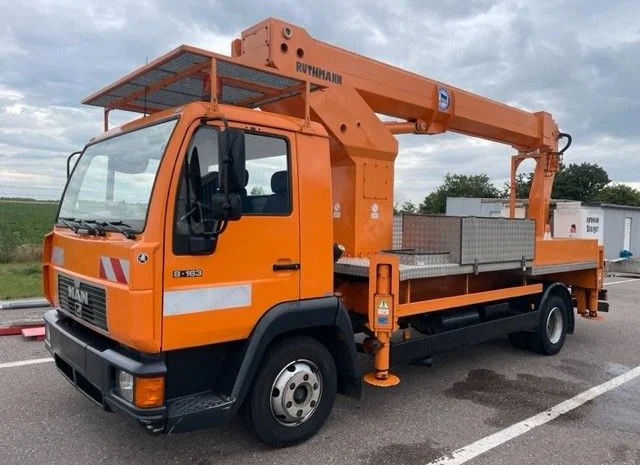 Автовишка MAN 8.163 Ruthmann T225 22, 5м- фото № 12