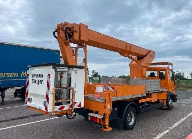 Автовишка MAN 8.163 Ruthmann T225 22, 5м- фото № 9