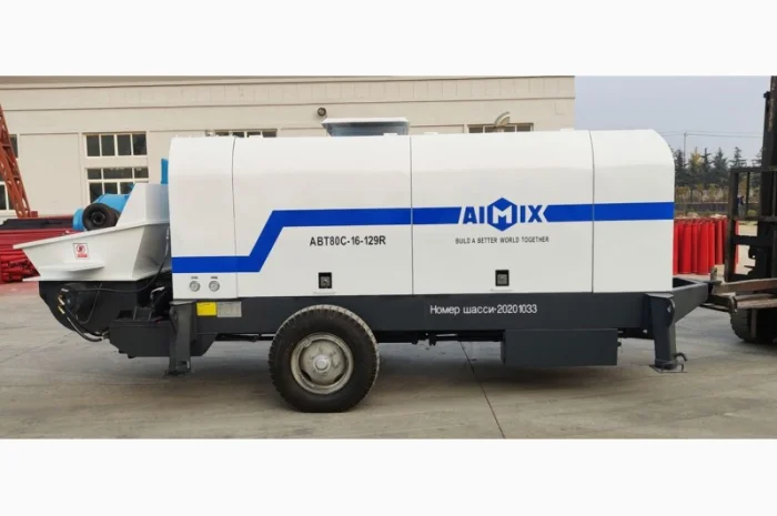 Продам Бетононасос стационарный ABT40- 40 м3/час подача до 500 метров- фото № 1