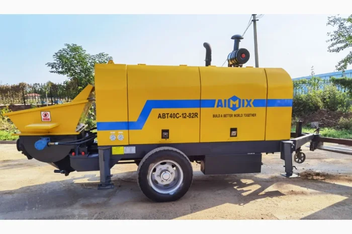 Продам Бетононасос стационарный ABT40- 40 м3/час подача до 500 метров- фото № 7