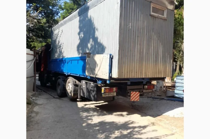 Услуги аренда крана манипулятора в Одессе. Кран-манипулятор Одесса Palfinger pk 2700- фото № 1