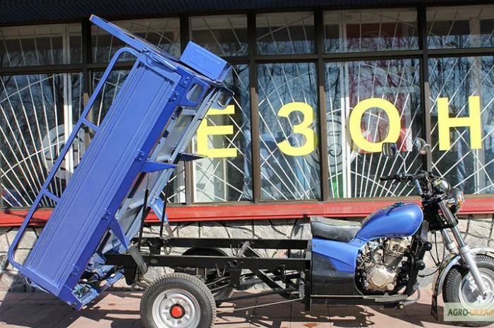 Грузовой мотоцикл ДТЗ МТ200-1 (самосвал). 13, 6 л.с. Лидер продаж- фото № 5