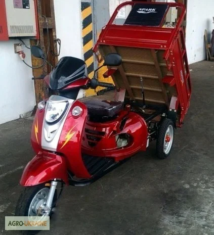 Грузовой самосвал мотоцикл (муравей) Spark SP110 TR-4. 500 кг- фото № 10