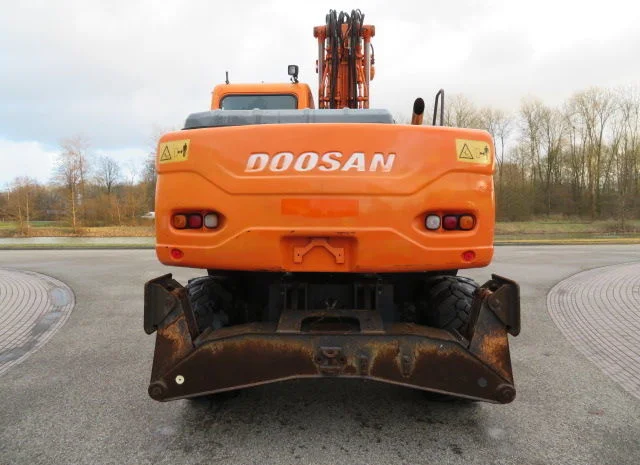 Колесный экскаватор Doosan DX160W. Колесный экскаватор б/у- фото № 7