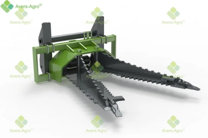 Корчеватель пней на телескопический погрузчик- фото № 1