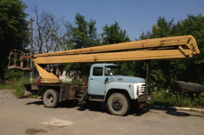 Автовишка АГП-22 на базі зіл130- фото № 4