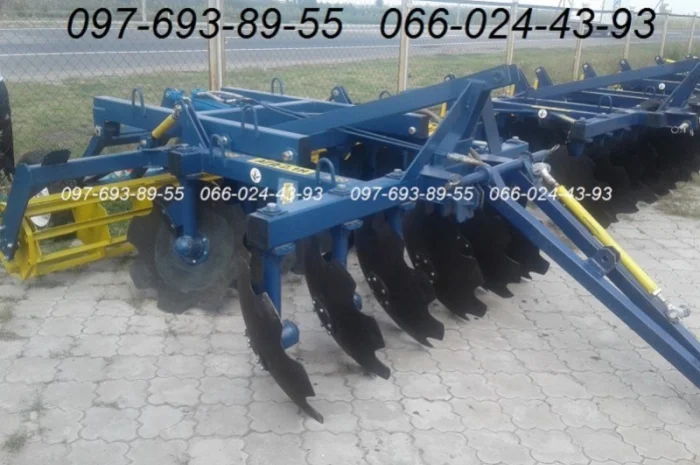 Продам дискову борону шириною захвату 2.1 метр АГД – 2.1- фото № 1