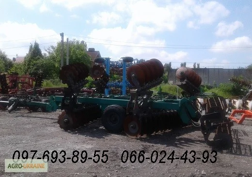 Борона дисковая Солоха БГР-6.7 б/у- фото № 3