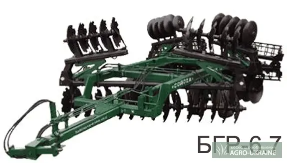 Продам борону дисковую БГР-6.7 Солоха c доставкой в хозяйство- фото № 1
