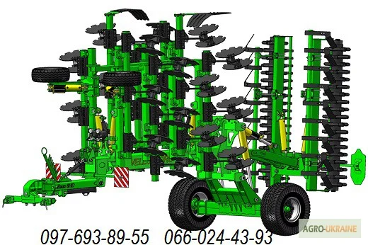 Агрегат дисковый почвообрабатывающий АГКС Зевс - 6HD- фото № 3