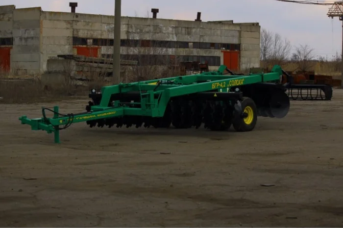 Борона дисковая БГР-4.2 Солоха с катками- фото № 1