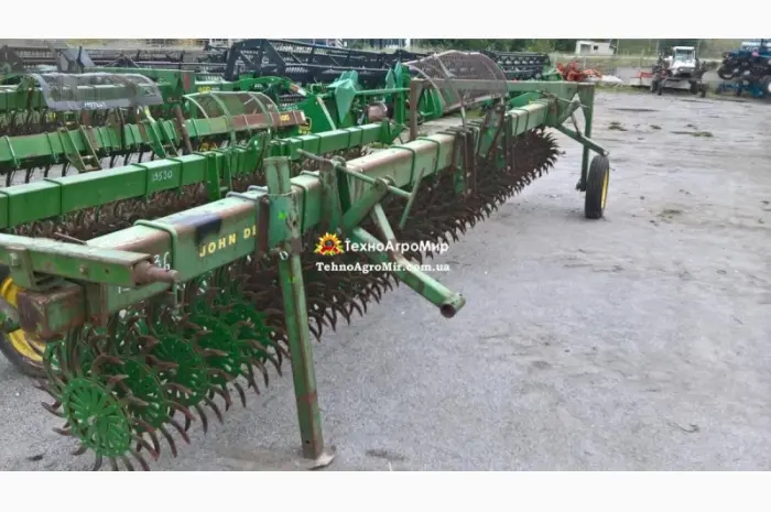 Ротационная борона John Deere 400 - 6 м- фото № 1